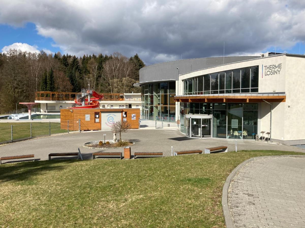 Apartman Ve Velkych Losinach Velké Losiny Exteriör bild